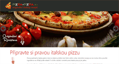Desktop Screenshot of pizza-pizza.cz
